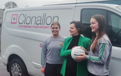 Clonallon are Proud to Sponsor the Football for Burren, Co. Down GAA Ladies’ Football Team!