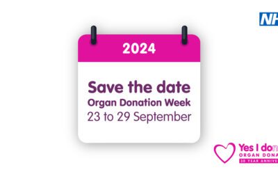 Organ Retrieval Week 2024, Save the date; 23-29 September 2024